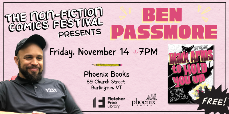 📚 The Non-Fiction Comics Festival: Ben Passmore