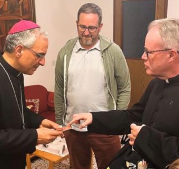 Auxiliary Bishop of Jerusalem hears about Nasarean!