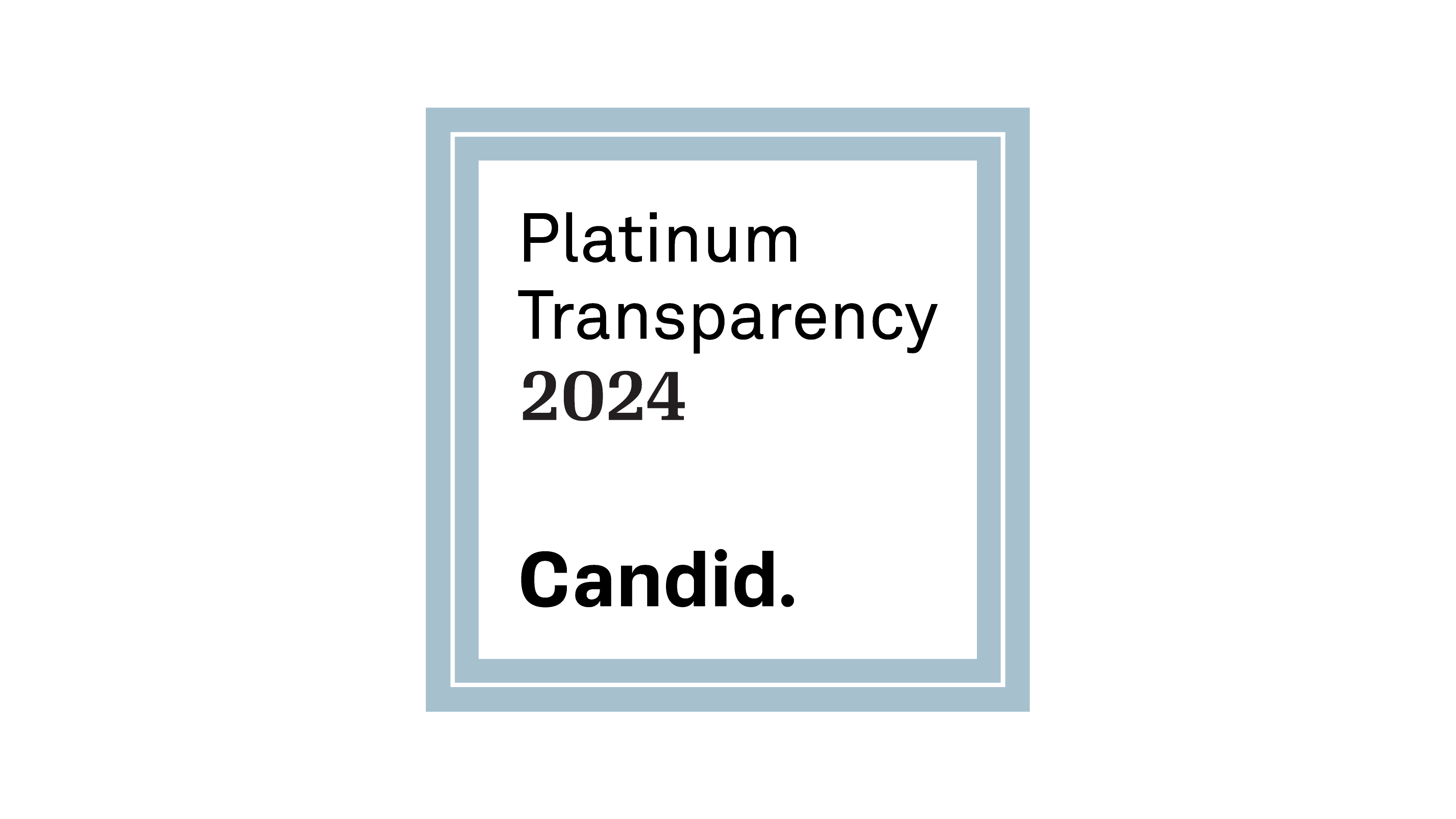 Candid.org Platinum Seal