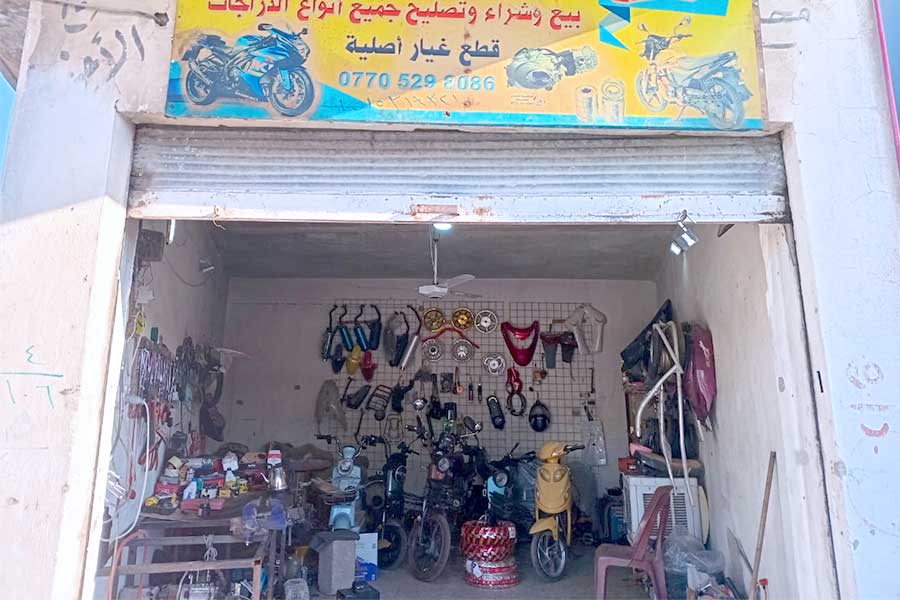 Motorcycle repair shop - Bashika