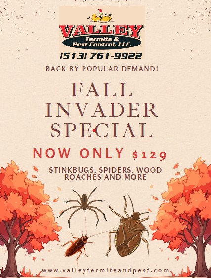 Current Special: New Fall Invader Special $129